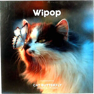 Cat Butterfly Karina Vorozheeva Jigsaw Puzzle 1000 Pieces